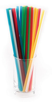 Трубочки без сгиба разноцветные 240мм Resto ПС-ЮП011 (250шт)