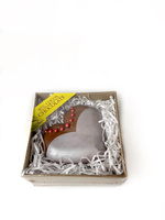 Фигурка на торт Свадьба Сердце Она из молочного шоколада