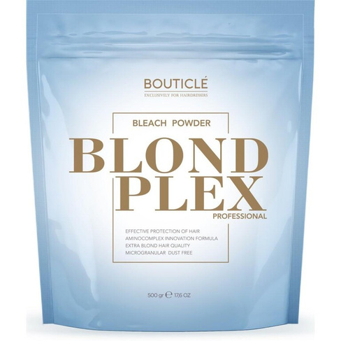Обесцвечивающий порошок с аминокомплексом Blond Plex Powder Bleach (500 г) Bouticle (Италия)