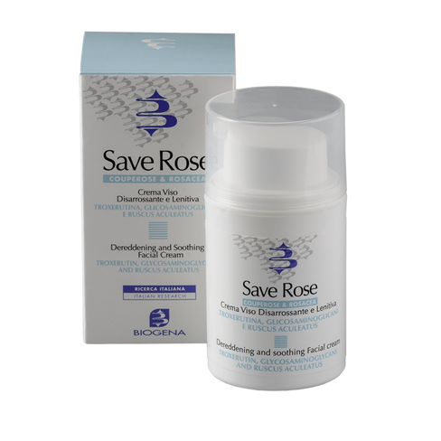 Дневной крем для кожи с куперозом Biogena Save Rose Histomer (Италия)