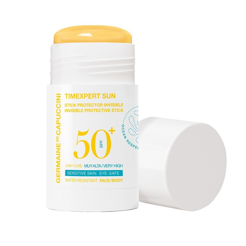 Масло-карандаш солнцезащитный для лица и тела SPF 50+ TE Sun Invisible Protective Stick SPF 50+ Germaine de Capuccini (И