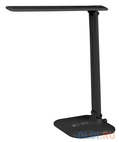 ЭРА Б0031613 Настольный светодиодный светильник NLED-462-10W-BK черный {складной, 3 ступенчатый диммер яркости, цвет. те
