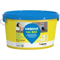 Мастика гидроизоляционная Vetonit Weber.Tec 822 цвет серый 8 кг VETONIT Tec 822 серый