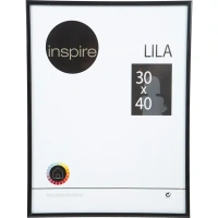 Рамка Inspire Lila 30x40 см цвет чёрный INSPIRE