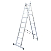 Лестница раскладная 2-секционная Standers до 5.16м 9 ступеней STANDERS