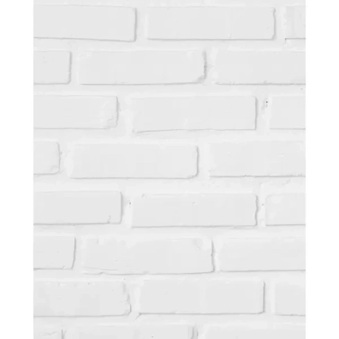 Комплект стеновых панелей ПВХ Белый кирпич 2700x375x8 мм 2.025 м² 2 шт VENTA Кирпич