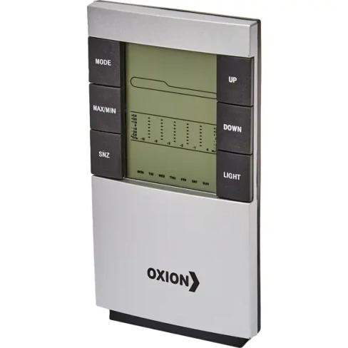 Часы-метеостанция Oxion OTM379 с встроенным датчиком OXION комнатная метеостанция с подсветкой