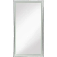 Шкаф зеркальный подвесной Montero White LED с подсветкой 35x65 см цвет белый Без бренда MONTERO WHITE LED 350Х650 Monter