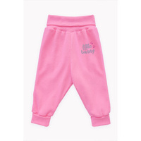 Штаны для новорожденных "Шайни" 20758 интерлок (р-ры: 62-86) розовый