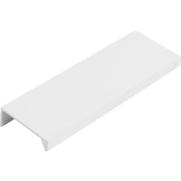 Ручка-профиль мебельная CA1 124 мм алюминий цвет белый JET Белый Ручка-профиль