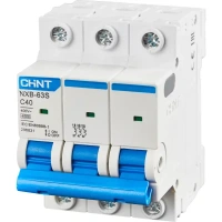 Автоматический выключатель Chint NXB-63S 3P C40 А 4.5 кА CHINT