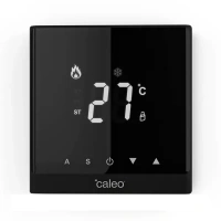 Терморегулятор для теплого пола Caleo C732 цифровой цвет черный CALEO None